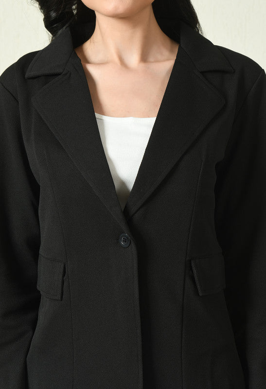 Formal Blazer & Pant Set Black