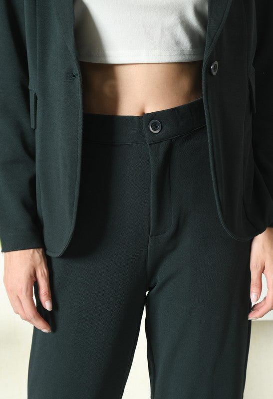 Formal Blazer & Pant Set Green