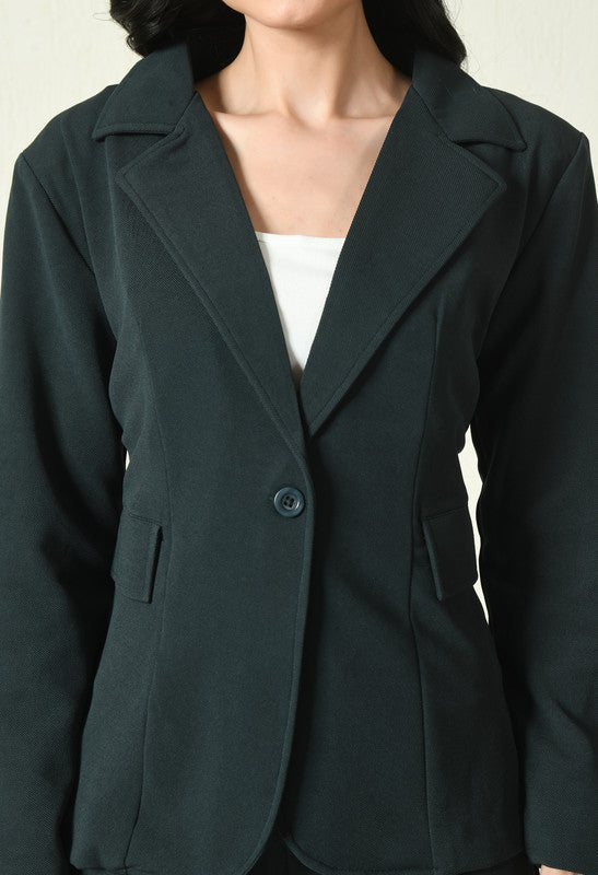 Formal Blazer & Pant Set Green