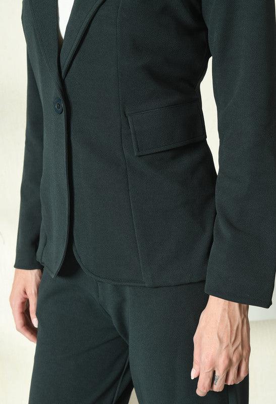 Formal Blazer & Pant Set Green