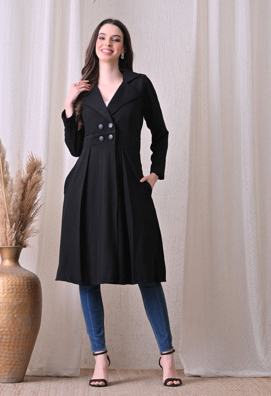 BLACK DRESSCOAT