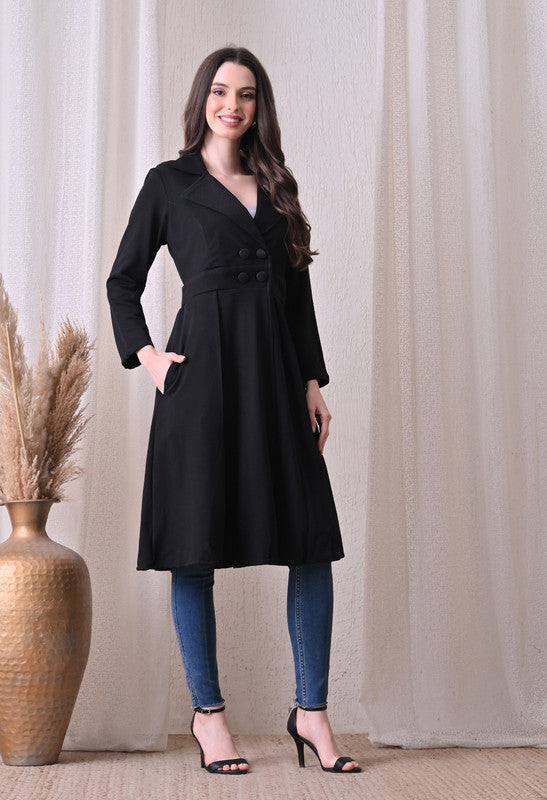 BLACK DRESSCOAT