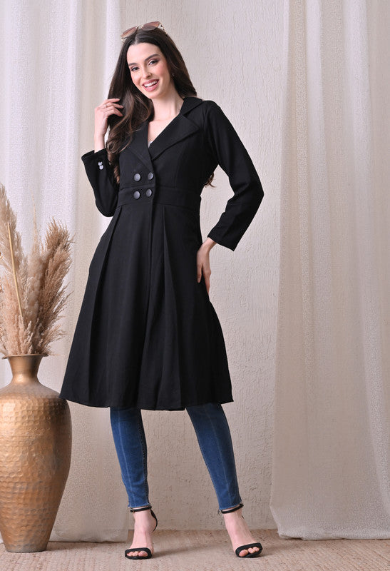 BLACK DRESSCOAT