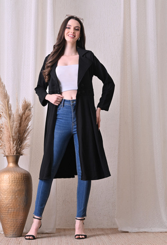 BLACK DRESSCOAT